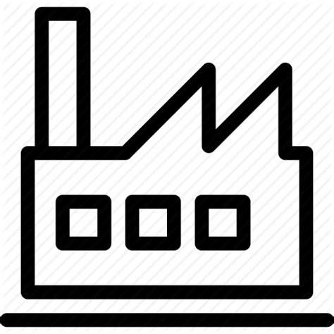 474x474 Manufacturing Building Icon