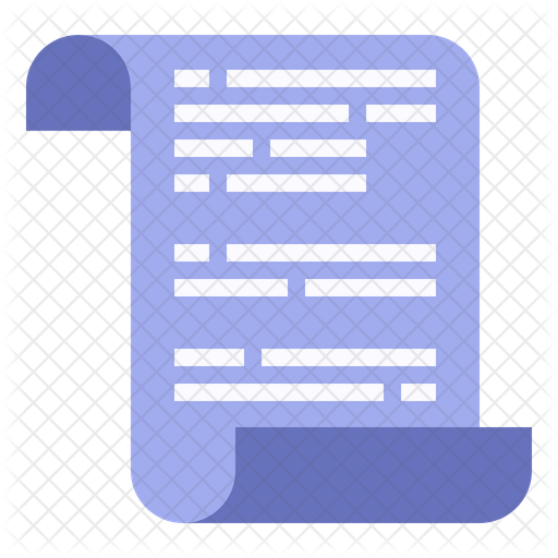 512x512 Manuscript Icon Of Flat Style