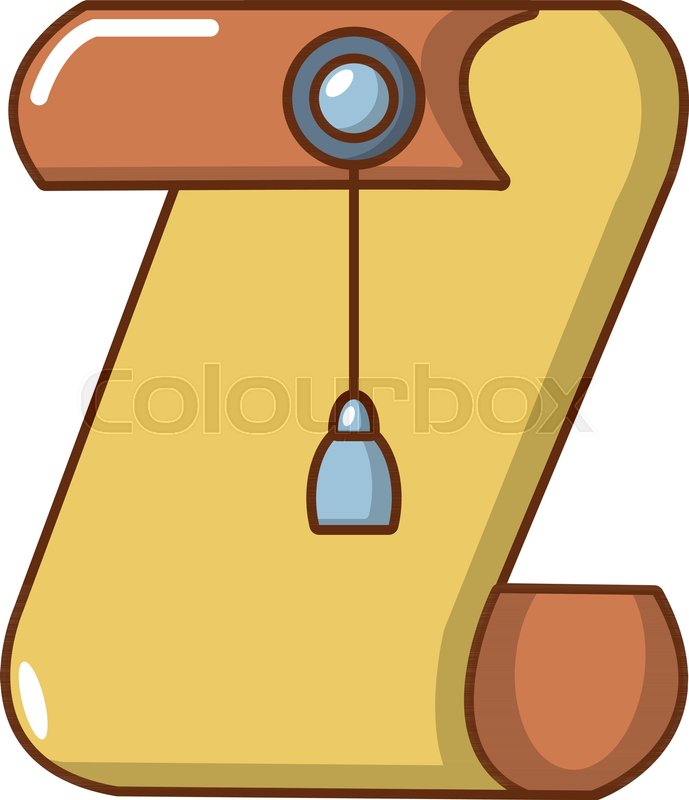 689x800 Medieval Manuscript And Seal Icon Stock Vector Colourbox