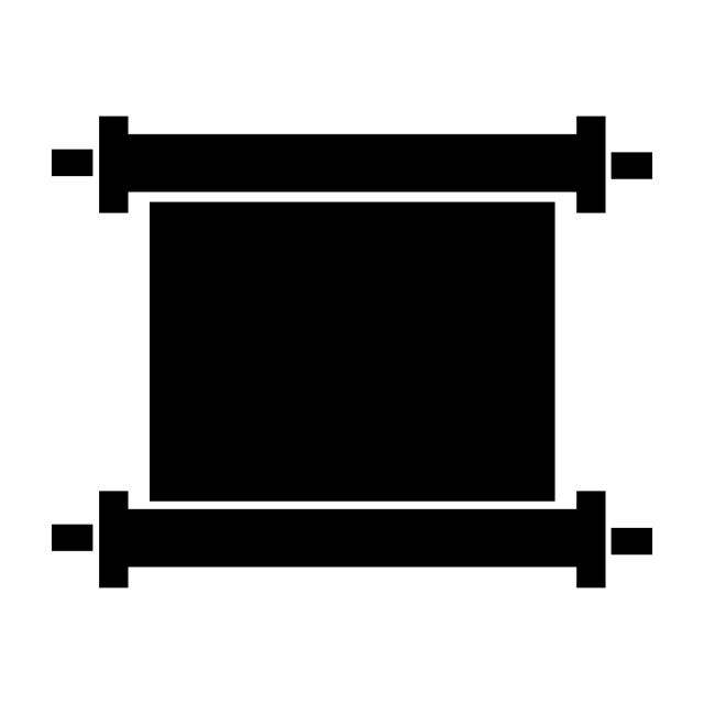 640x640 Manuscript Icon, Ribbon, Scroll, Torah Png And Vector