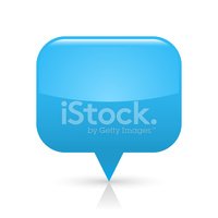 200x200 Blue Map Pin Sign Glossy Icon Rectangle Pictogram Web Button Stock