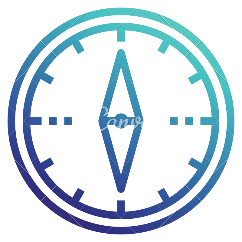 800x800 Compass Gps Navigation Map Icon