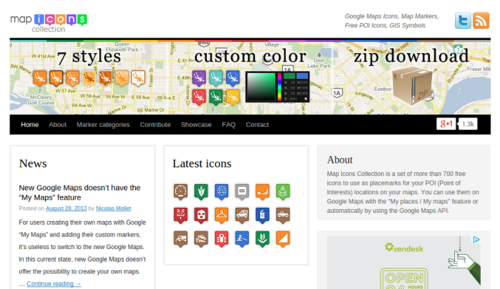 500x289 The Very Best Free Map Icon Sets Mango