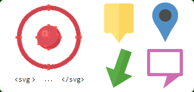 389x186 Flat Map Markers Icons Fff Map Marker, Custom Icons, Icon