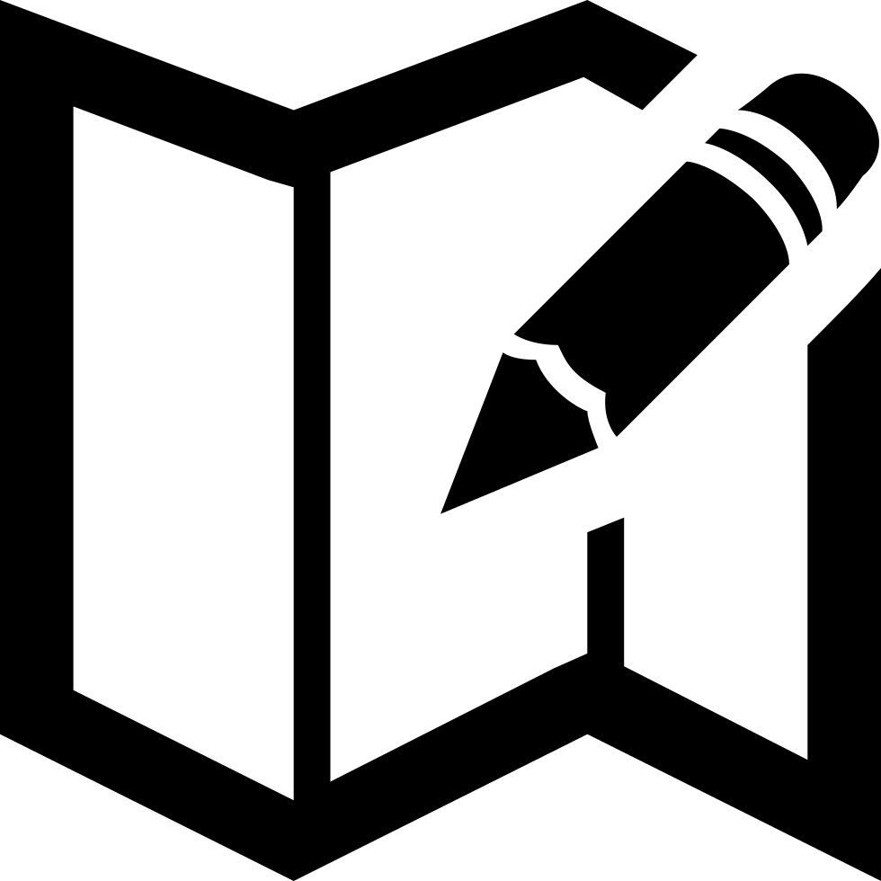 980x980 Map Editing Png Icon Free Download