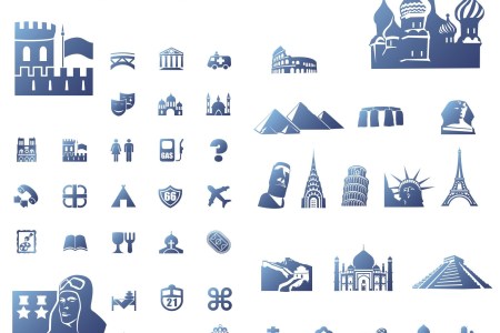 450x300 Map Legend Clipart