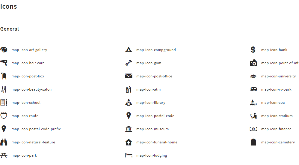998x550 Google Maps Icons And Meanings
