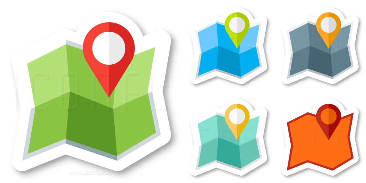 1200x600 Map Location Icon