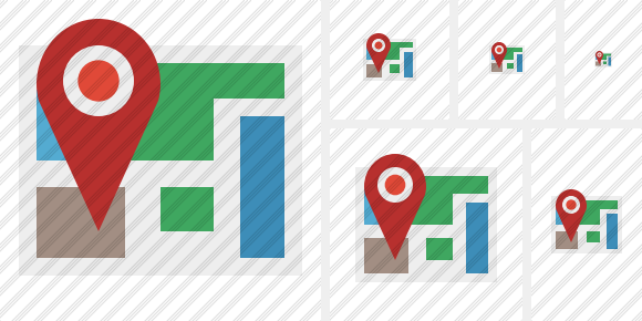 580x290 Map Location Icon Flat Professional Stock Icon And Free Sets