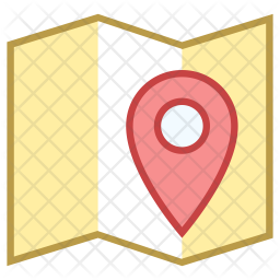 256x256 Map Maker Icon Of Colored Outline Style