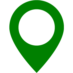 256x256 Green Map Marker Icon