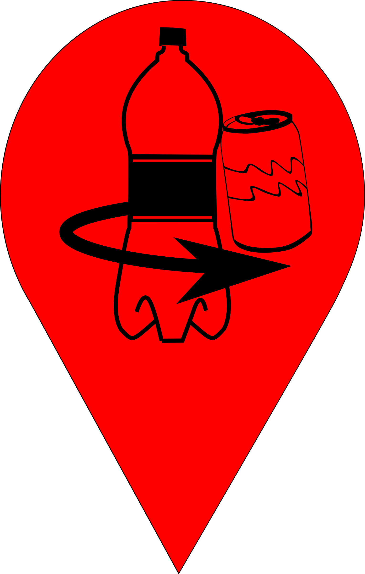 1529x2400 Refund Map Marker Icons Png