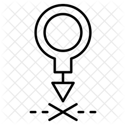 256x256 Map Pinpoint Icon Of Line Style