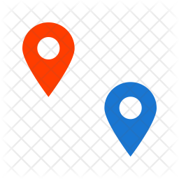 256x256 Map Icon Of Flat Style