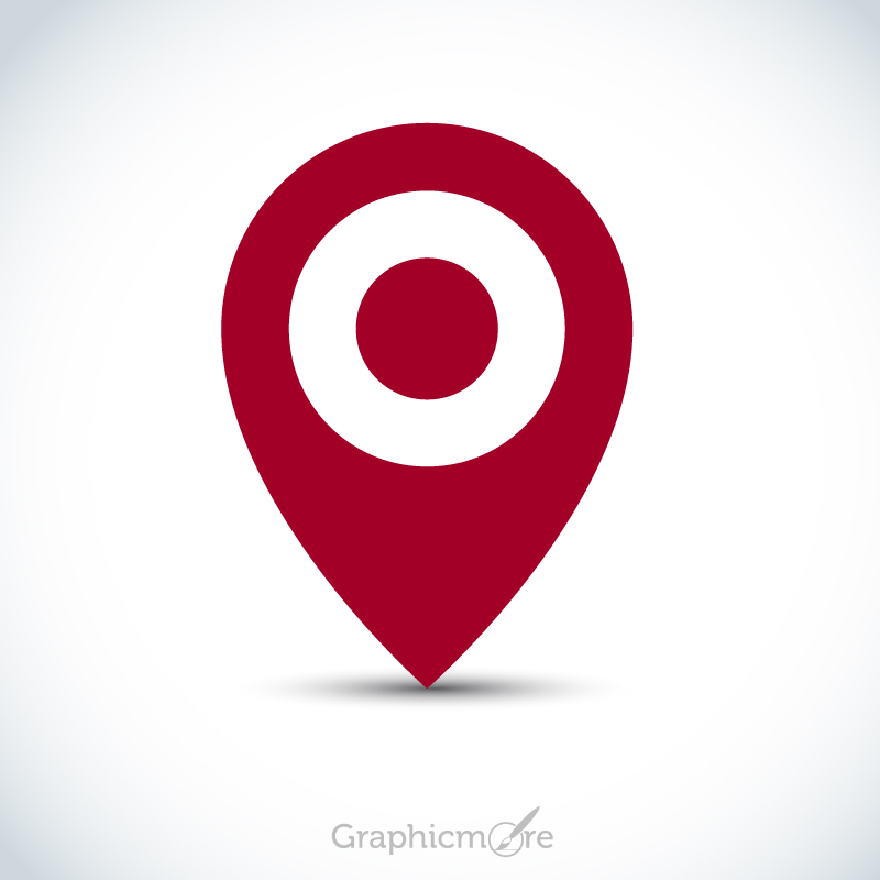 800x800 Map Location Red Pointer Icon Design Free Vector Download