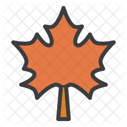 256x256 Maple Icon Of Colored Outline Style