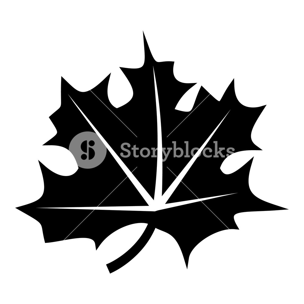 1000x1000 Canadian Maple Leaf Icon Simple Illustration Of Canadian Maple