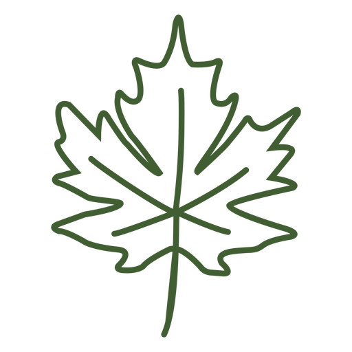 512x512 Flat Maple Leaf Icon