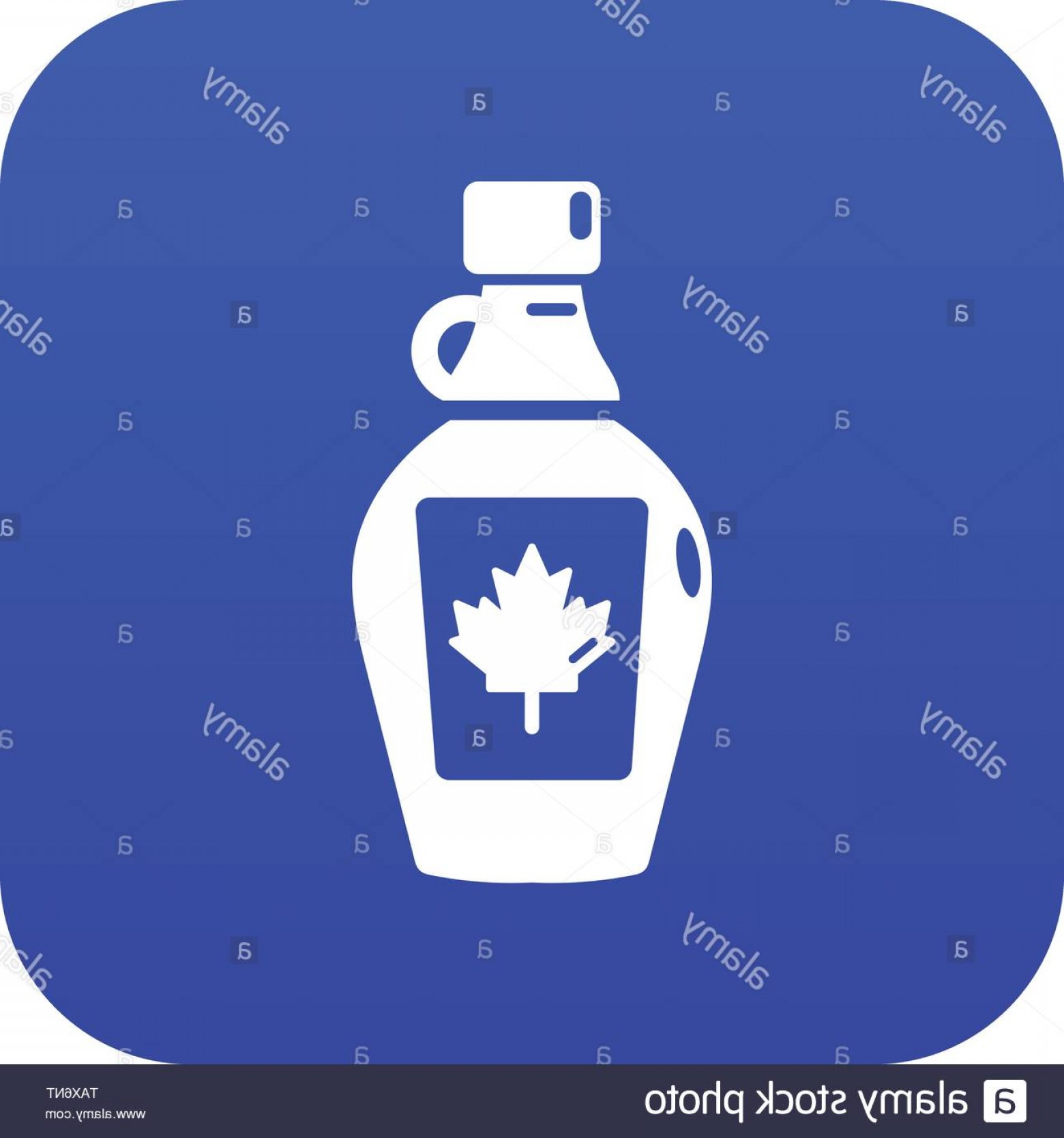 1560x1668 Maple Syrup Icon Blue Vector Image Soidergi