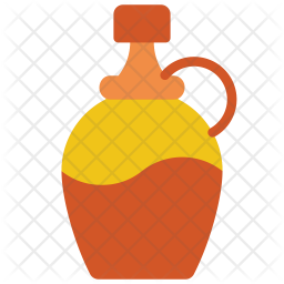 256x256 Maple Syrup Icon Of Flat Style