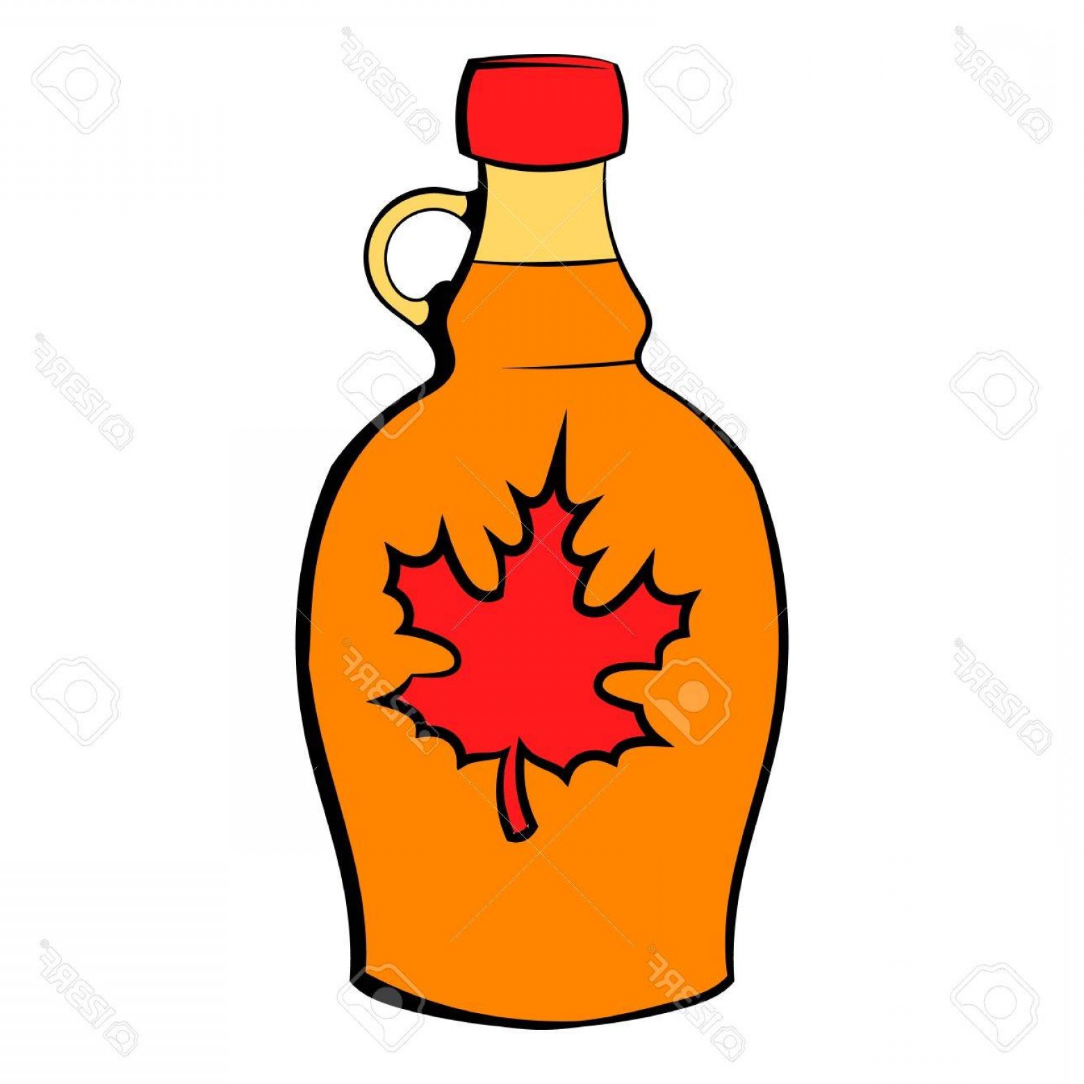 1560x1560 Vector Maple Syrup Hoodamathrun