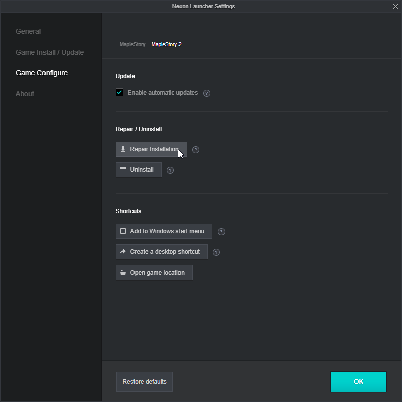 795x795 Game Keeps Crashing