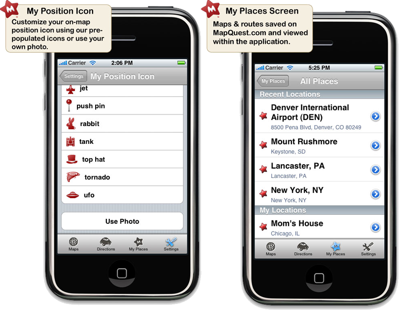 800x612 Mapquest Unveils Alternative To Google Maps For Iphone