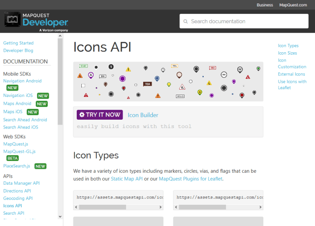 640x459 Mapquest Icons Api