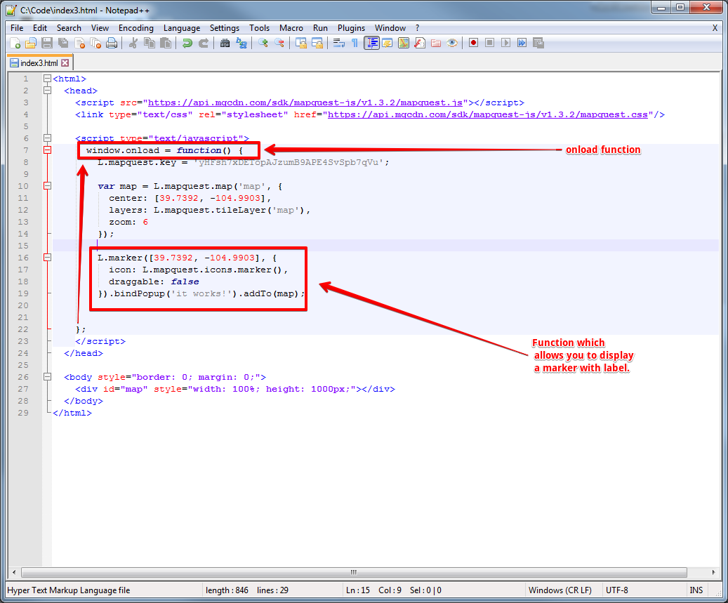 1037x859 How To Create A Mapquest Map With Multiple Markers