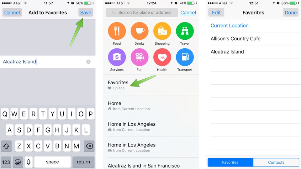 960x541 How To Set Home, Work And Favorites In Maps App In Ios