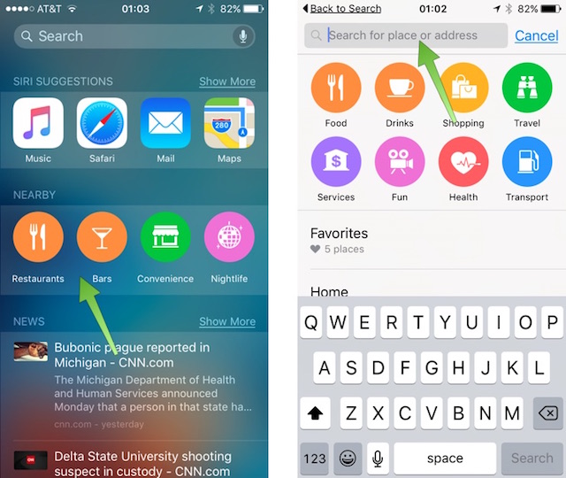 640x540 How To Use The Nearby Feature In The Maps App In Ios