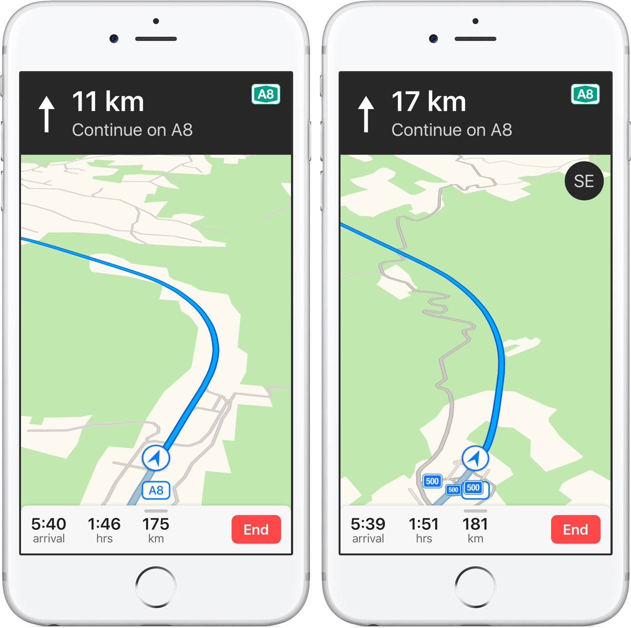 1262x1255 How To Use Your Iphone's Compass With Apple Maps