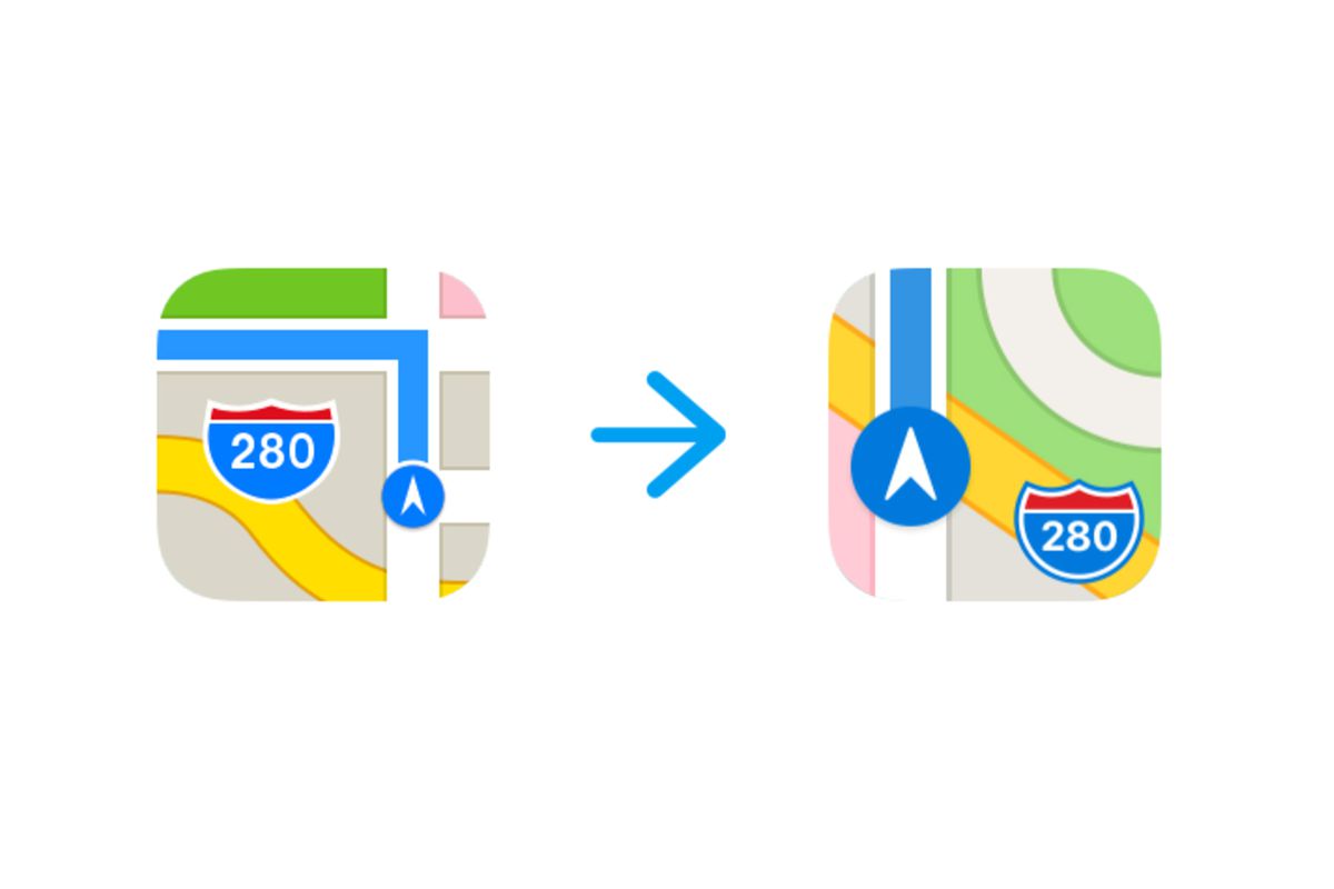1200x800 Apple Maps Logos
