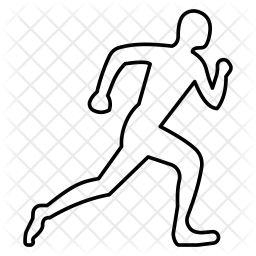 256x256 Marathon Icon Of Line Style