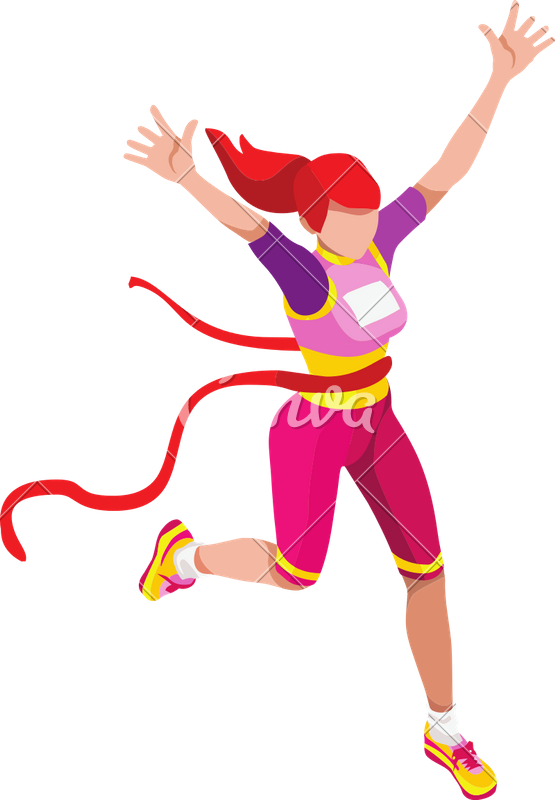 555x800 Olympic Runner Marathon