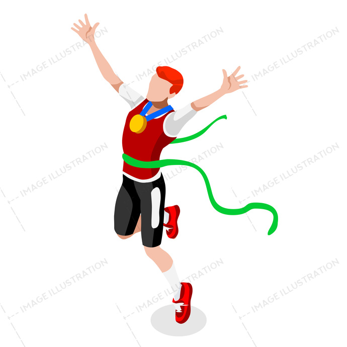 690x690 Winning Man Marathon Icon