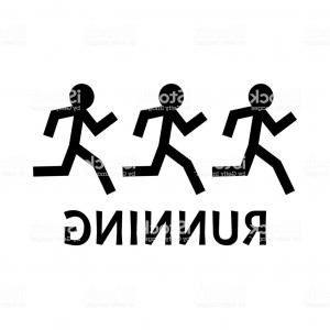 300x300 Photostock Vector Running Marathon Logo Or Label Runner With Red