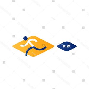 300x300 Runner Icon Vector Illustration Isolated Studiogrfx