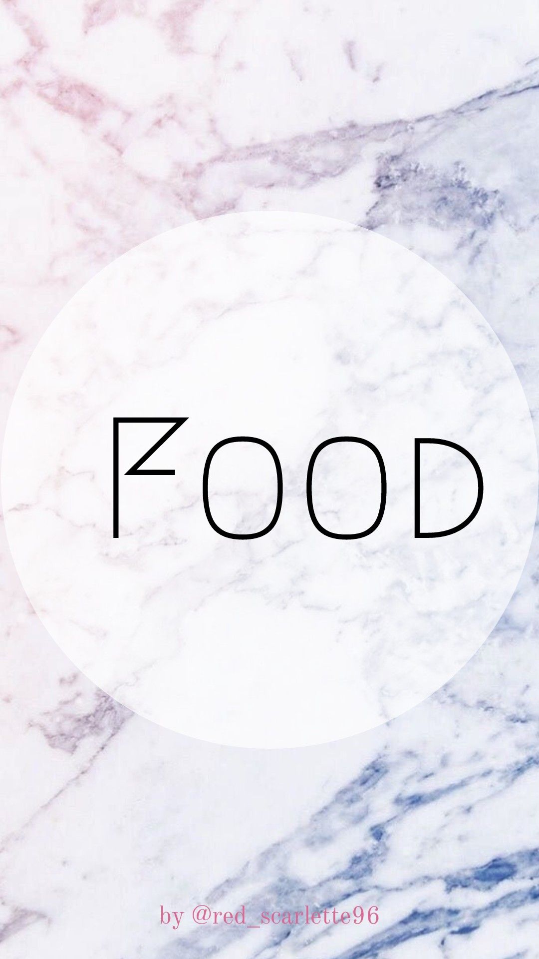 1080x1920 Instagram Highlight Food Icon Template