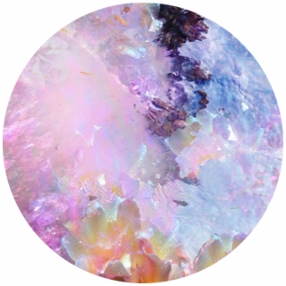 320x320 Pink Blue Purple Icon Crystal Circle Freetoedit