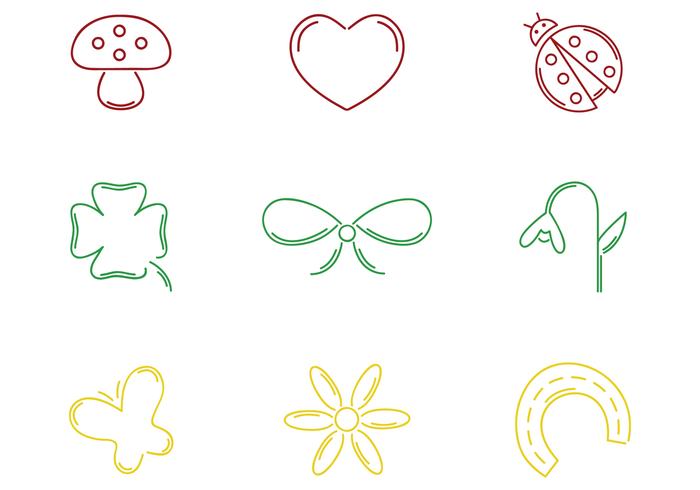 700x490 March Icon Vectors