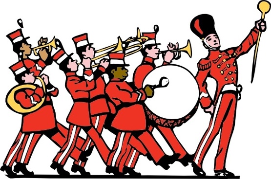 555x368 Marching Band Icon Free Vector Download