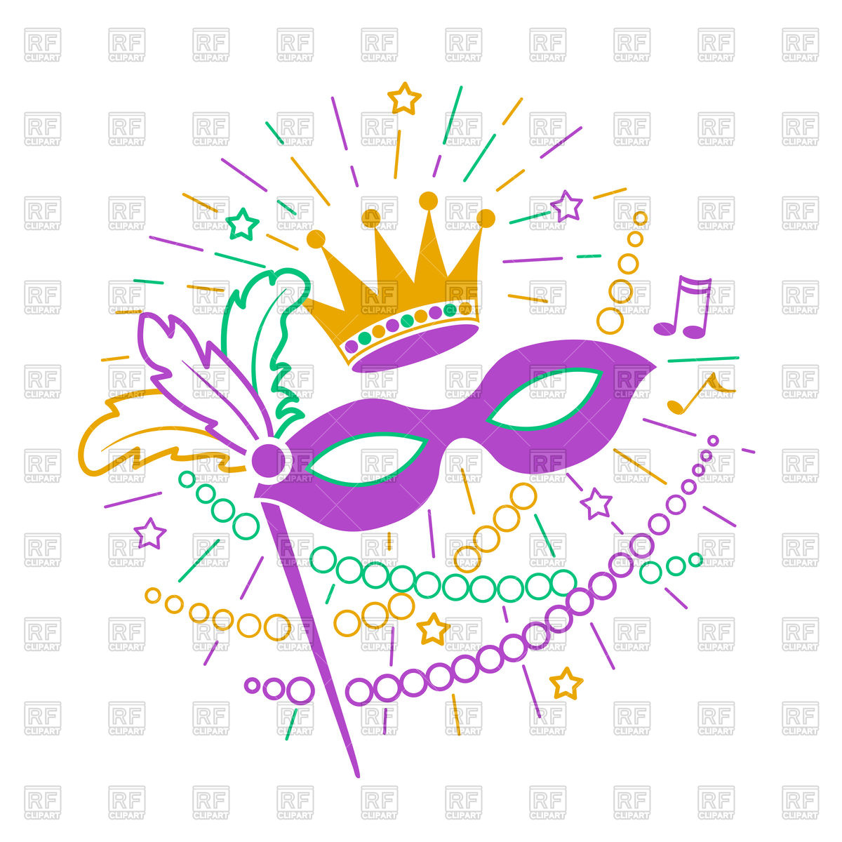 1200x1200 Mardi Gras Carnival Mask Icon Vector Image Of Holiday Rodnikovay