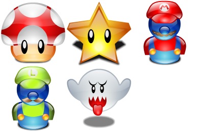 390x260 Free Icons Iconset Mario Bros Icons
