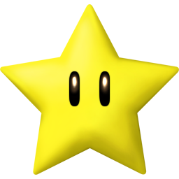256x256 Mario Stars Star Icon Super Mario Brothers Type Stuff Super