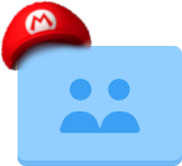 166x152 The Dropbox Shared Folder Icon As