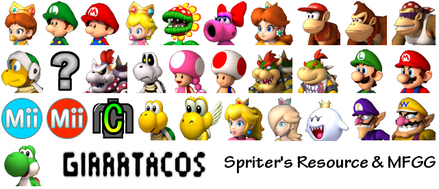 641x276 Download Mario Kart Wii Game Sprites
