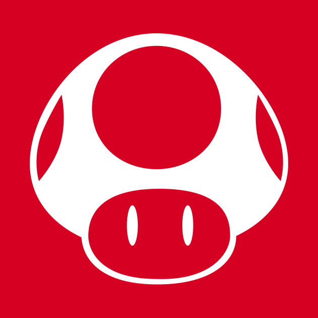 630x630 Minimal Mario Mushroom