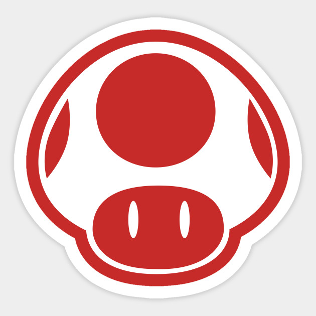 630x630 Minimal Mario Mushroom