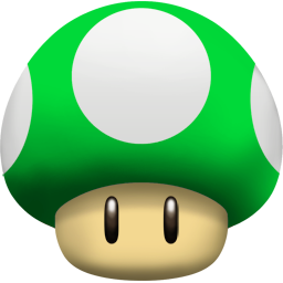 256x256 Mushroom Icon Super Mario Iconset Sandro Pereira